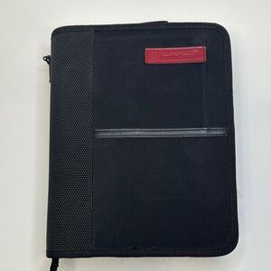 Franklin Covey Classic 7 Ring Bound Binder Planner Zipper Closure